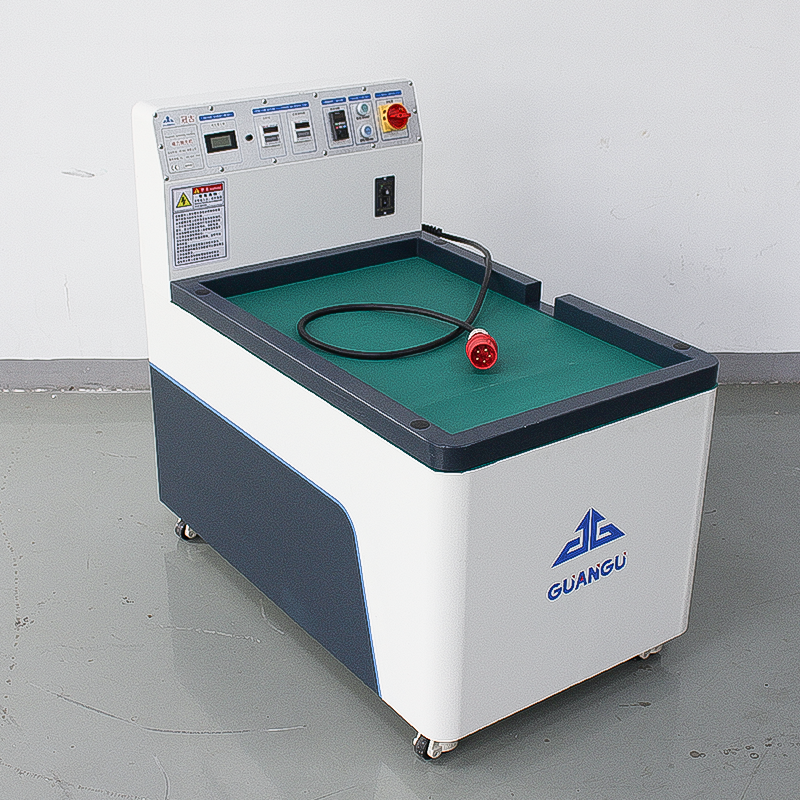 Магнитная полировальная машина с горизон